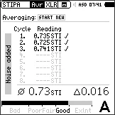 Moyenne de l'écran Stipa